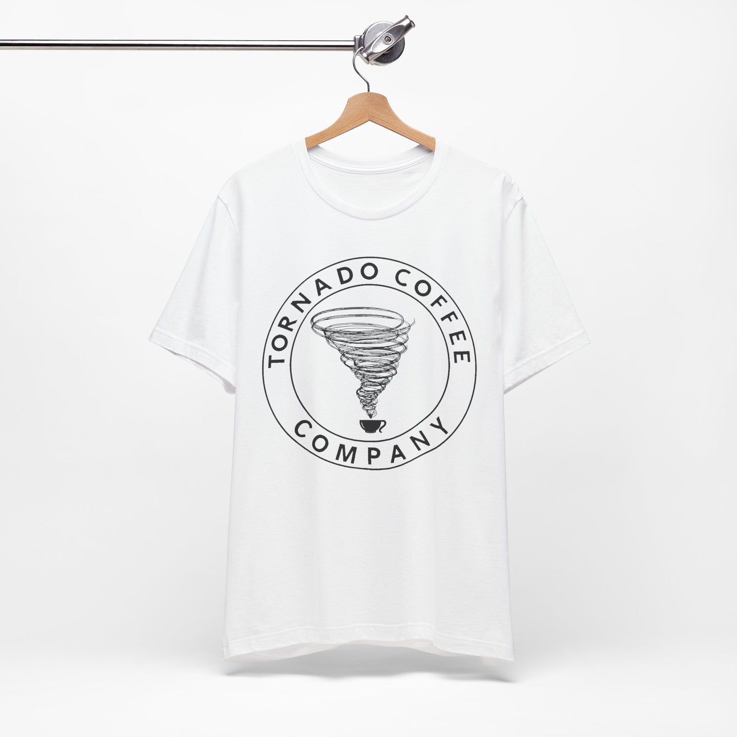 Tornado Coffee Company-White-Unisex Short Sleeve T-Shirt